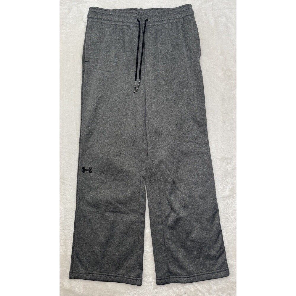 Under Armour ColdGear Storm Gray Fleece Lined Sweatpants Mens Medium